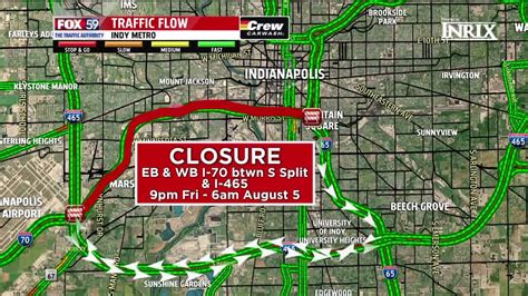 Indiana is taking transportation and logistics to the next level. . Indiana road closures today map